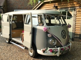 Campervan for wedding hire in Guildford